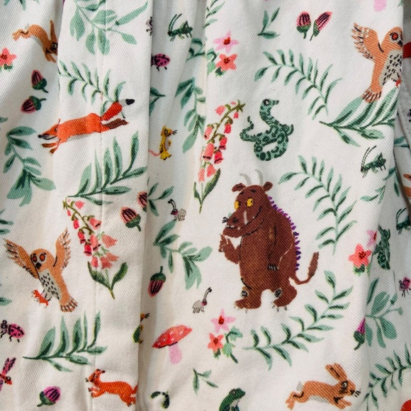 The Gruffalo x Joules Adorable Forest Friends Pattern Snap Button Top for Baby - Picture 6 of 6